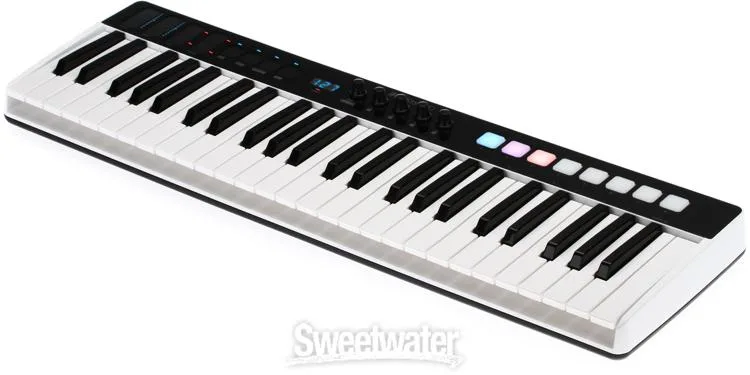  IK Multimedia iRig Keys I/O 49 - 49-key Keyboard Controller with Audio Interface for iOS, Mac/PC