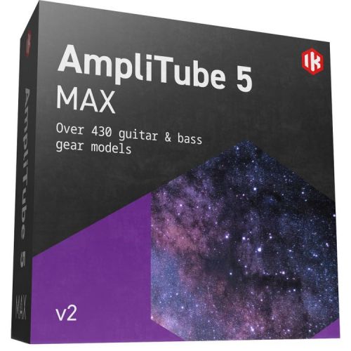  IK Multimedia TONEX Pedal Amplifier/Cabinet/Pedal Modeler with AmpliTube 5 MAX v2 Software Suite