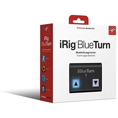  IK Multimedia iRig BlueTurn Wireless Page Turner for Smartphones and Tablets