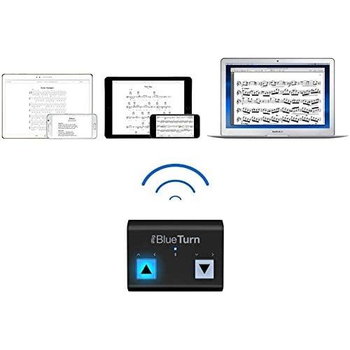  IK Multimedia iRig BlueTurn Wireless Page Turner for Smartphones and Tablets