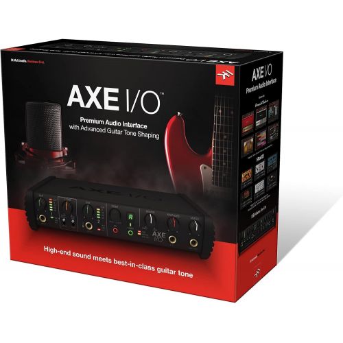  [아마존베스트]IK Multimedia AX I/A - audio interface 2 inputs / 5 outputs, guitar sound formatting, 117 dB dynamic range, 3 Hz frequency response, powerful applications included.