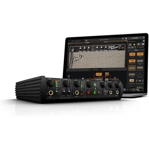  [아마존베스트]IK Multimedia AX I/A - audio interface 2 inputs / 5 outputs, guitar sound formatting, 117 dB dynamic range, 3 Hz frequency response, powerful applications included.