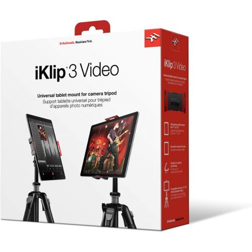  [아마존베스트]IK Multimedia IK Media: iKlip3 Video Universal Stand For Tablet