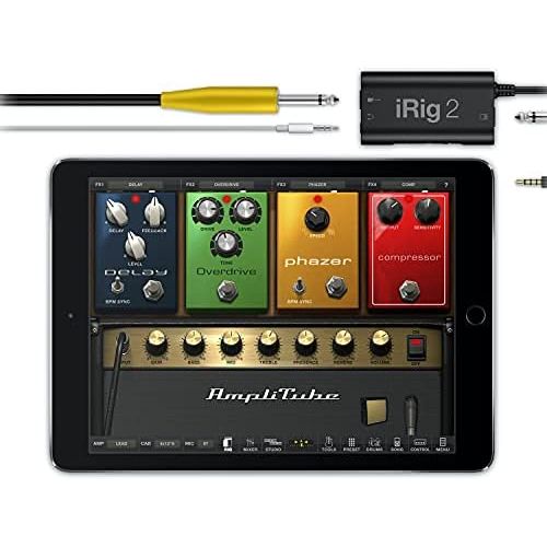  [아마존베스트]IK Multimedia iRig 2 Mobile Guitar Interface