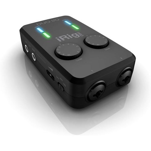  [아마존베스트]IK MUltimedia iRig Pro Duo I/O Universal Dual Channel Audio MIDI Interface for iPhone, iPad, Android and MAC/PC