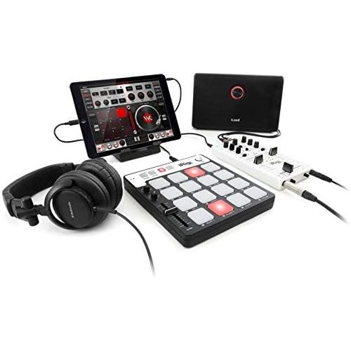  [아마존베스트]IK Multimedia iRig Pads Portable Universal MIDI Groove Controller for Apple iPad, iPhone, iPod Touch, Mac and PC