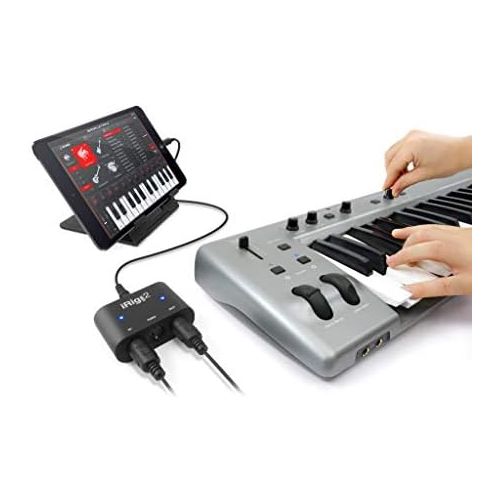  [아마존베스트]IK Multimedia iRig Midi 2 Universal MIDI Interface for iPhone, iPod Touch, iPad, Mac and PC