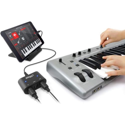  [아마존베스트]IK Multimedia iRig Midi 2 Universal MIDI Interface for iPhone, iPod Touch, iPad, Mac and PC