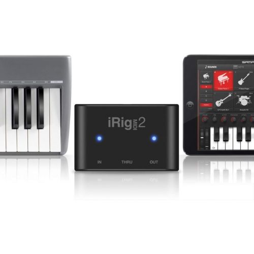  [아마존베스트]IK Multimedia iRig Midi 2 Universal MIDI Interface for iPhone, iPod Touch, iPad, Mac and PC