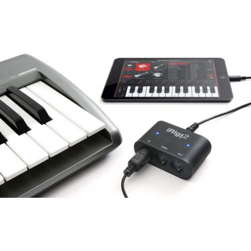  [아마존베스트]IK Multimedia iRig Midi 2 Universal MIDI Interface for iPhone, iPod Touch, iPad, Mac and PC