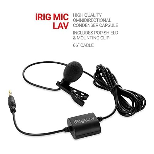  [아마존베스트]IK Multimedia iRig Video Creator Bundle - Professional Video & Streaming Kit for Smartphones Black