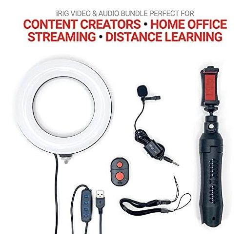  [아마존베스트]IK Multimedia iRig Video Creator Bundle - Professional Video & Streaming Kit for Smartphones Black