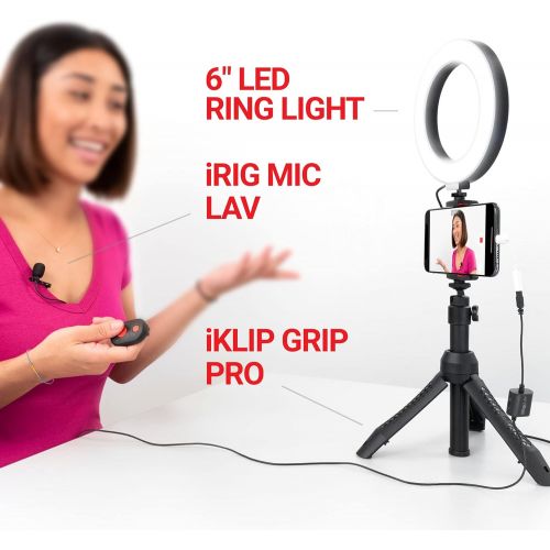  [아마존베스트]IK Multimedia iRig Video Creator Bundle - Professional Video & Streaming Kit for Smartphones Black