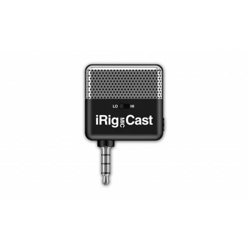  IK Multimedia iRig Mic Cast podcasting mic for smartphones and tablets