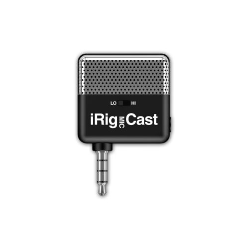  IK Multimedia iRig Mic Cast podcasting mic for smartphones and tablets