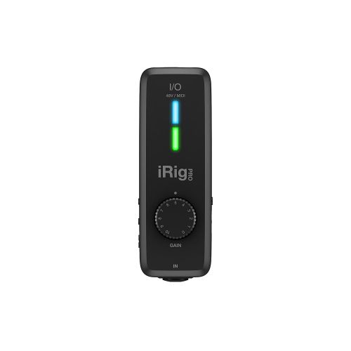  IK Multimedia iRig Pro IO compact instrumentmicrophone audio interface for iPhone, iPad and Mac