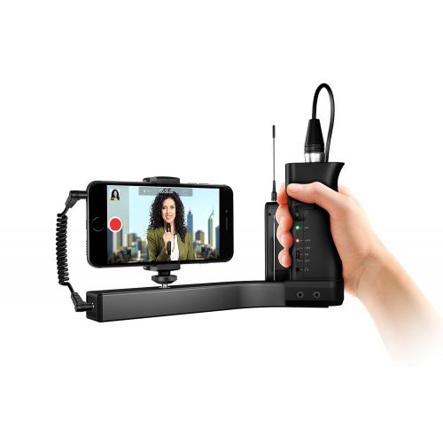  IK Multimedia iKlip AV Broadcast AudioVideo Mount & Pre-Amp for Smartphones