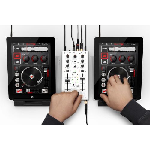  IK Multimedia iRig Mix DJ-style mixer for smartphones and tablets