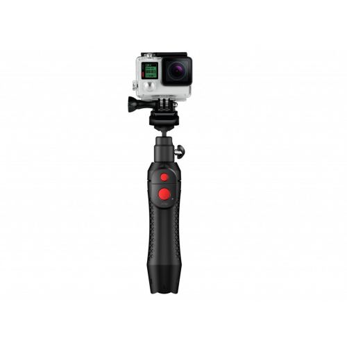  IK Multimedia Smartphone Stand - Tripod, Monopod, Camera Mount and Grip with Bluetooth Shutter, Black