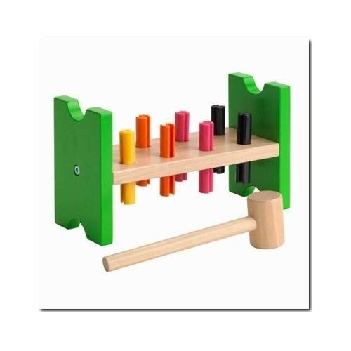 이케아 IKEA MULA 2016 new Toy hammering block, multicolour