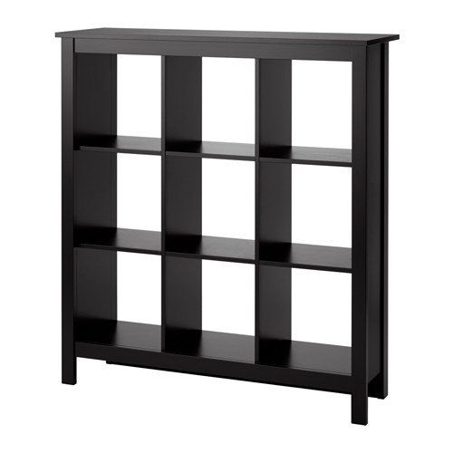 이케아 IKEA Ikea Shelf unit, black brown 1028.8814.2626