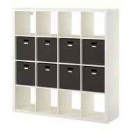 IKEA Ikea Shelf unit with 8 inserts, white 16202.11217.3438