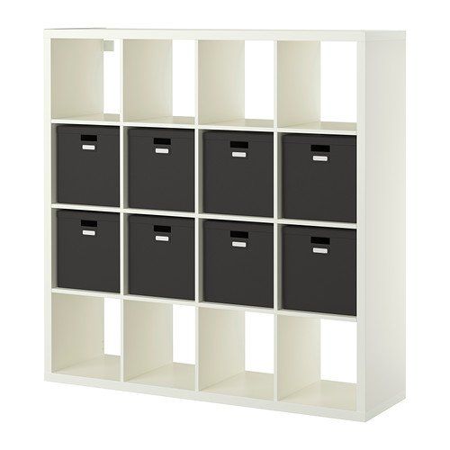 이케아 IKEA Ikea Shelf unit with 8 inserts, white 16202.11217.3438