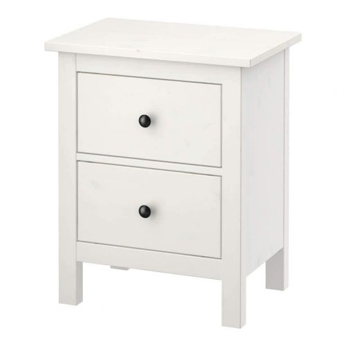  IKEA ASIA 503.742 IKEA HEMNES Chest of 2 Drawers, White stain503.742.71 Stain