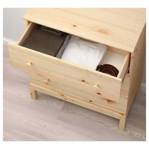  IKEA.. 303.607.03 Tarva 3-Drawer Chest, Pine