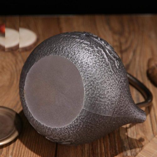  IKJN Cast Iron Teapots Mandarin Duck And Lotus Pot + Wood Grain Electric Ceramic Stove Iron Pot Cast Iron Special Tea Kettle Household Boiling Kettle Tea Kettle