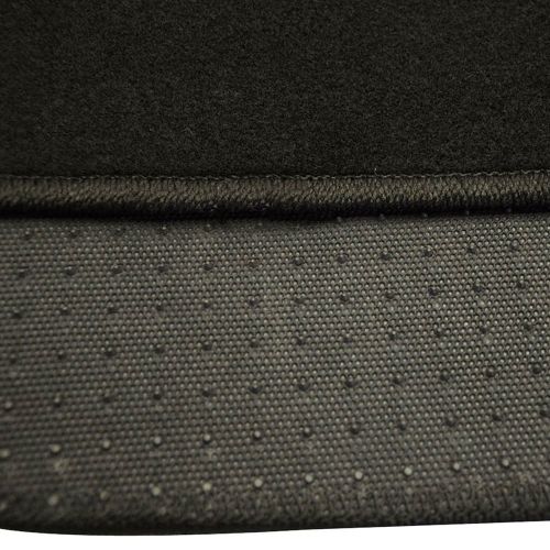  Floor Mats Fits 2003-2007 INFINITI G35 2 DOOR | Nylon BlackFront Rear Carpet by IKON MOTORSPORTS | 2004 2005 2006