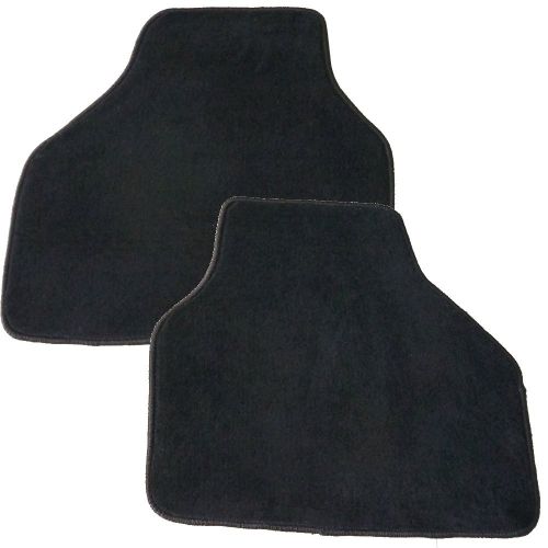  Floor Mat Fits 2004-2009 BMW E65 7-Series | Front & Rear OE M Color Stripe Car Floor Carpets Carpet liner by IKON MOTORSPORTS |2005 2006 2007 2008