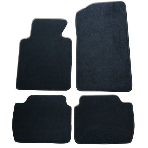  Floor Mats Fits 1999-2005 BMW E46 | 3-Series OEM Factory Fitment Car Floor Mats Front & Rear Nylon by IKON MOTORSPORTS | 2000 2001 2002 2003 2004