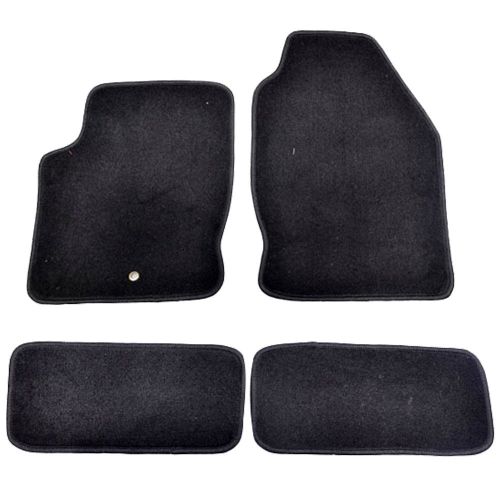  Floor Mats Fits 2000-2007 Ford Focus | 3 4 5Dr OEM Factory Fitment Car Floor Mats Front & Rear Nylon by IKON MOTORSPORTS | 2001 2002 2003 2004 2005 2006