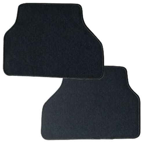  Floor Mat Fits 2005-2010 BMW E60 Logo 5-Series | OE Factory Fitment Front & Rear Nylon Car Floor Carpets Carpet liner by IKON MOTORSPORTS |2006 2007 2008 2009