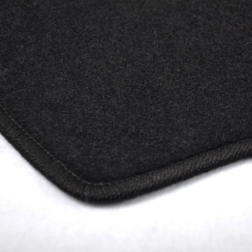  Floor Mat Fits 2003-2011 Saab 9-3 | OEM Factory Fitment Floor Mats Carpet Front & Rear Black 4PC Nylon by IKON MOTORSPORTS | 2004 2005 2006 2007 2008 2009 2010