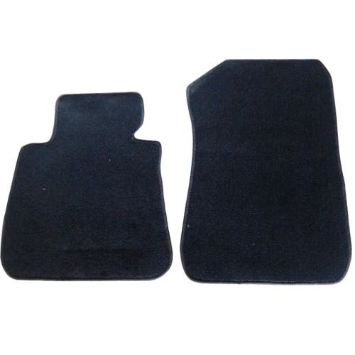  Floor Mat Fits 2005-2011 BMW E90 3 Series | OEM Factory Fitment Car Front & Rear Nylon Car Floor Carpets Carpet liner by IKON MOTORSPORTS |2006 2007 2008 2009 2010