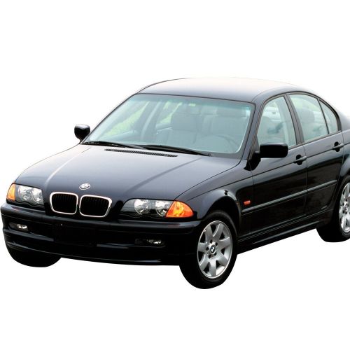  Floor Mats Fits 1998-2006 BMW 3 Series E46 | Nylon Black Let Right Front Rear 4PCS Set Carpet By IKON MOTORSPORTS | 2005 2004 2003 2002 2001 2000 1999