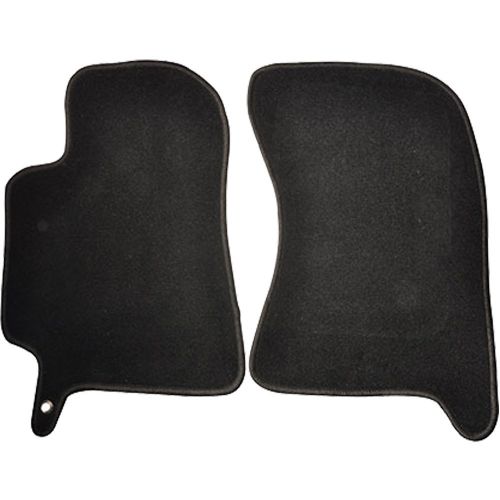  Floor Mats Fits 2002-2007 SUBARU IMPREZA WRX | Nylon BlackFront Rear Carpet by IKON MOTORSPORTS | 2003 2004 2005 2006