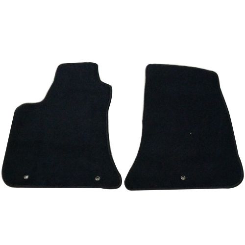  Floor Mats Fits 2011-2016 AWD Chrysler 300 | Nylon BlackFront Rear Carpet by IKON MOTORSPORTS | 2012 2013 2014 2015