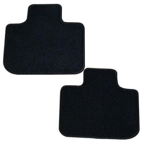  Floor Mats Fits 2011-2016 AWD Chrysler 300 | Nylon BlackFront Rear Carpet by IKON MOTORSPORTS | 2012 2013 2014 2015