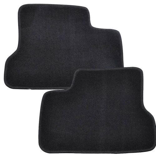  Floor Mats Fits 2010-2013 Mazda 3 | OEM Factory Fitment Car Floor Mats Front & Rear Nylon by IKON MOTORSPORTS | 2011 2012