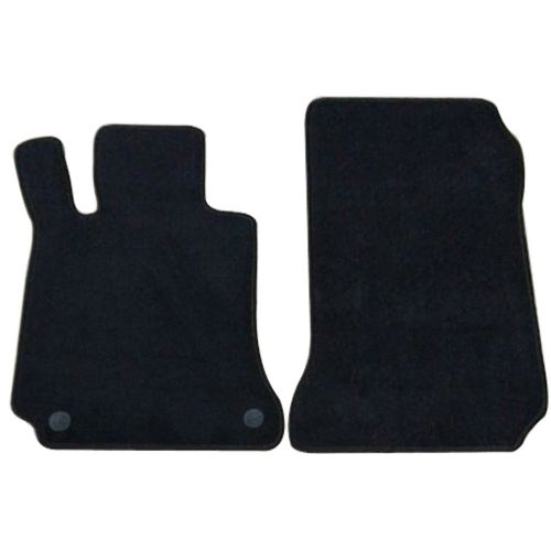  Floor Mats Fits 2008-2011 Benz W204 | C-Class 4Dr OEM Factory Fitment Car Floor Mats Front & Rear Nylon by IKON MOTORSPORTS | 2009 2010