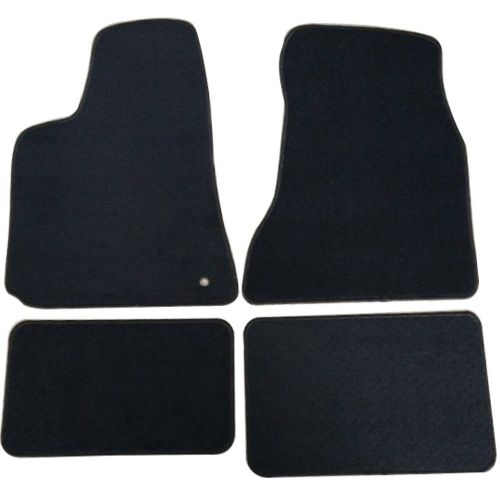  Floor Mats Fits 2005-2010 Chrysler 300 300C | 4Dr OEM Factory Fitment Car Floor Mats Front & Rear Nylon by IKON MOTORSPORTS | 2006 2007 2008 2009