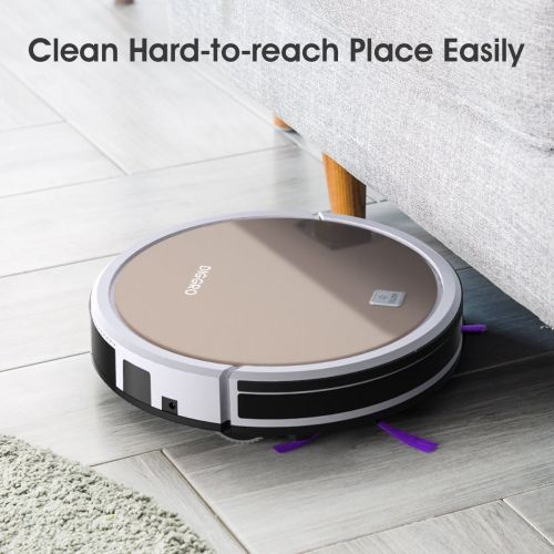  ILIFE V5s Pro 2-in-1 Vacuuming & Mopping Robot Vacuum, White and Gold