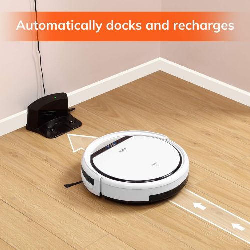  [아마존베스트]ILIFE V3s Pro Robot Vacuum Cleaner, Tangle-free Suction , Slim, Automatic Self-Charging Robotic Vacuum Cleaner, Daily Schedule Cleaning, Ideal For Pet Hair，Hard Floor and Low Pile