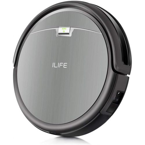  [아마존베스트]ILIFE A4s Robot Vacuum Cleaner with Strong Suction, over 100mins Run time, Self-charging, Slim, Quiet, Ideal for Hard Floors to Medium Carpets