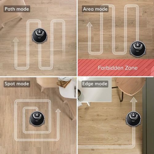  ILIFE Shinebot W400s Mopping Robot, Wet Scrubbing, Floor Washing Robot, XL Water Tank, Zig-Zag Path, Suitable for Hard Floor only.