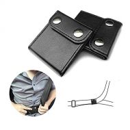 [아마존베스트]ILIVABLE Seatbelt Adjuster, Comfort Universal Auto Shoulder Neck Strap Positioner Clips, Vehicle Seat Belt Covers (2 Pack, Black)