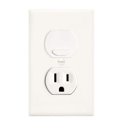  [아마존베스트]Outlet Covers, ILIVABLE Sturdy Childproof Electric Outlet Plugs Protectors Safety Socket Covers Baby...